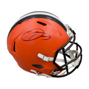 Autographed Odell Beckham Jr. Full Size Speed Replica Helmet