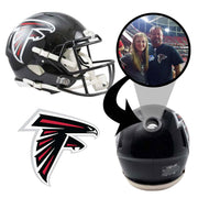 Atlanta Falcons NFL Mini Helmet - Picture Inside