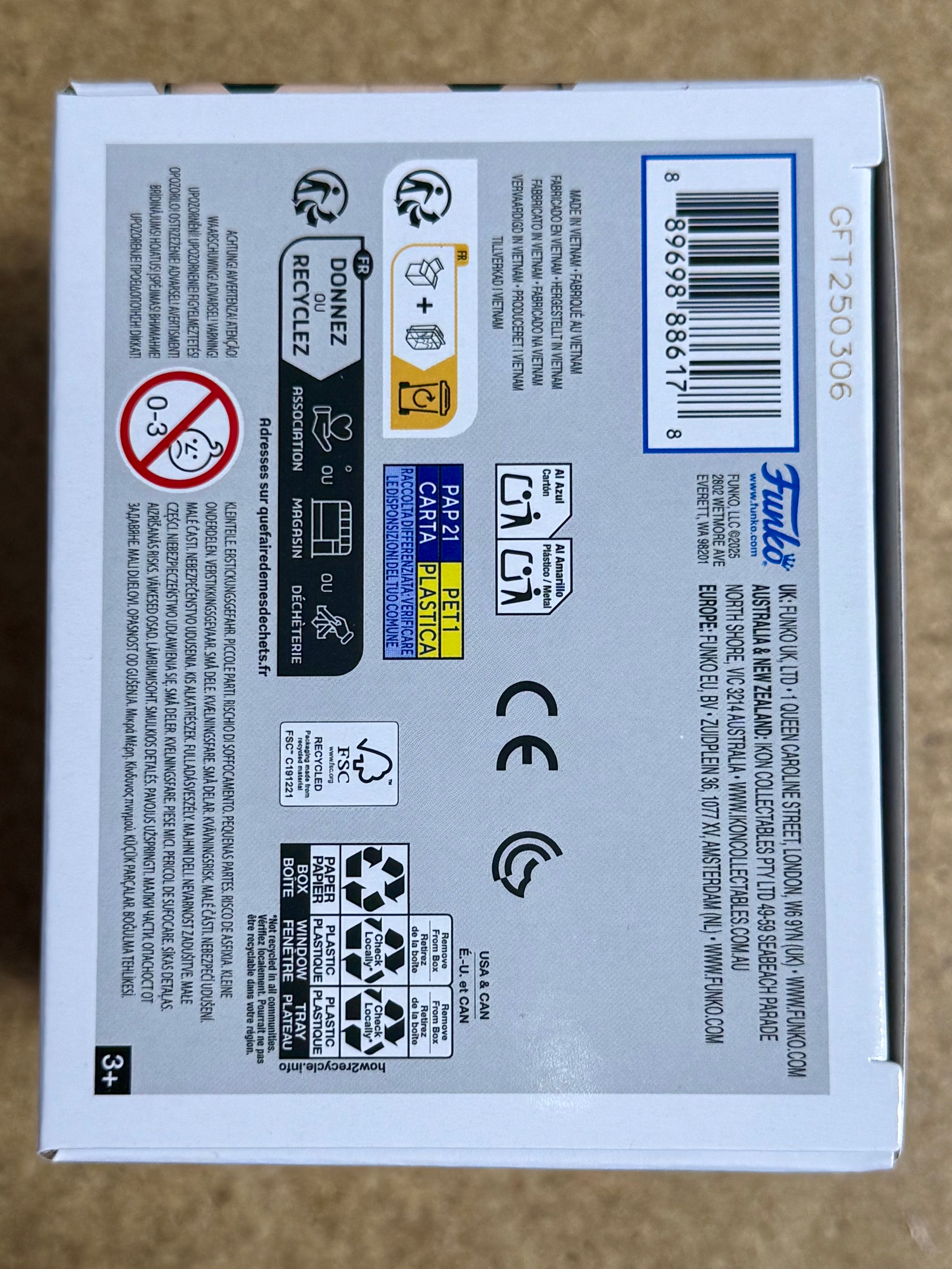 Funko Pop! MLS Lionel Messi (Away) #01 Soccer MLS Inter Miami 2025