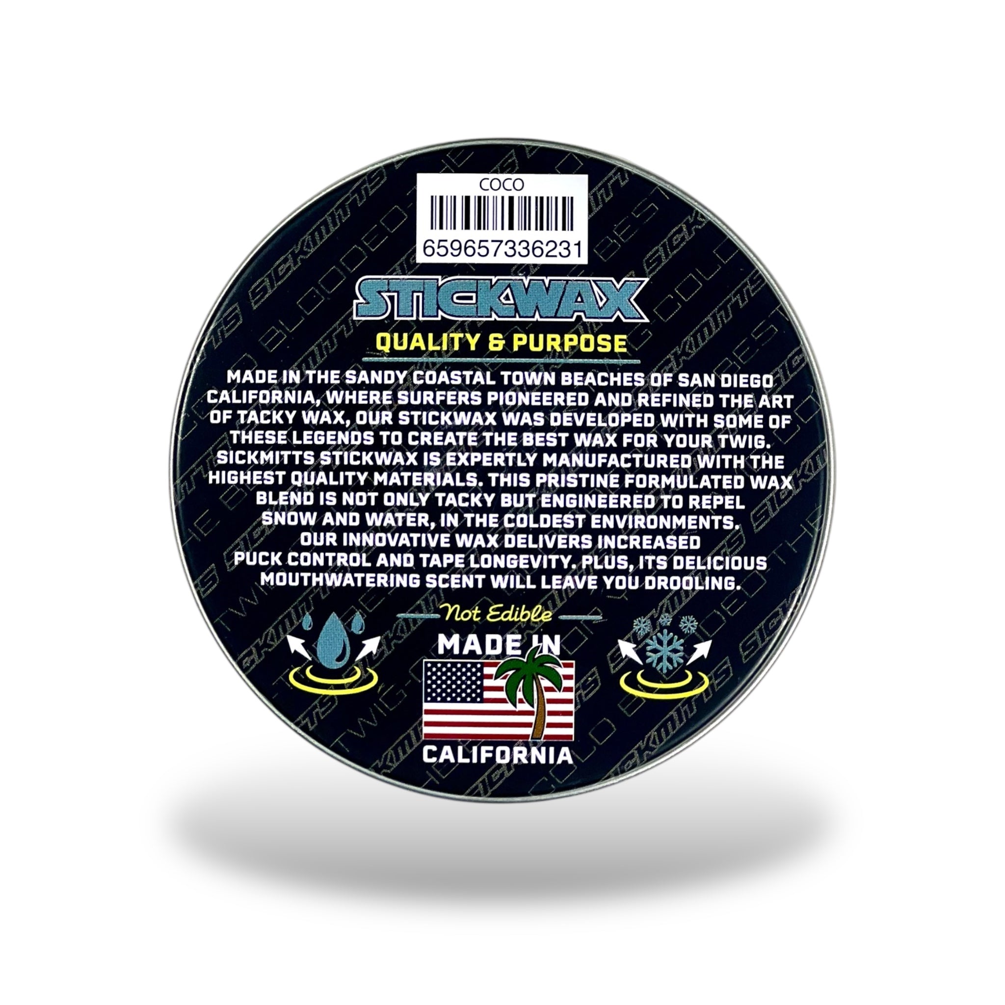Hockey Stick Wax Tacky Coco Nuts