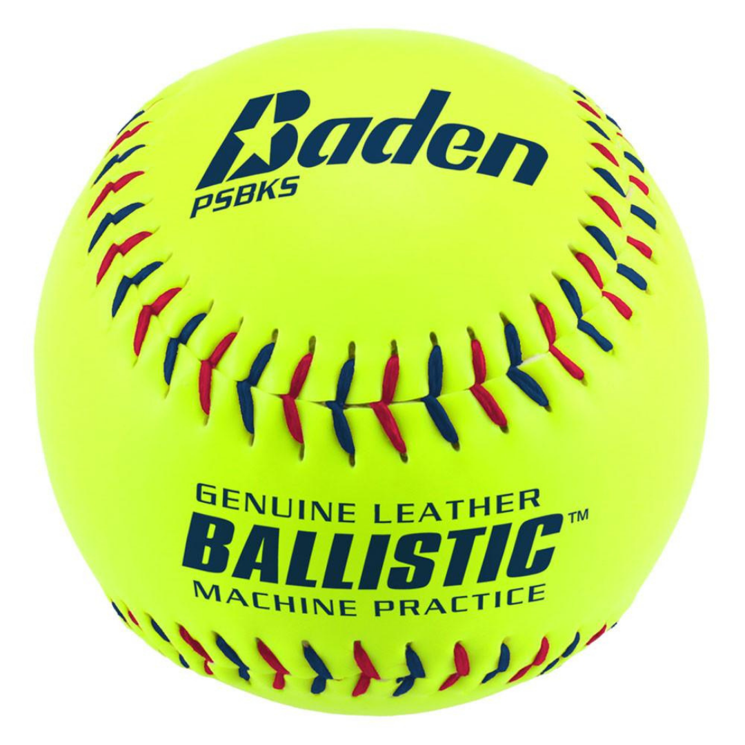 Ballistic Pitching Machine Softballs (One Dozen)