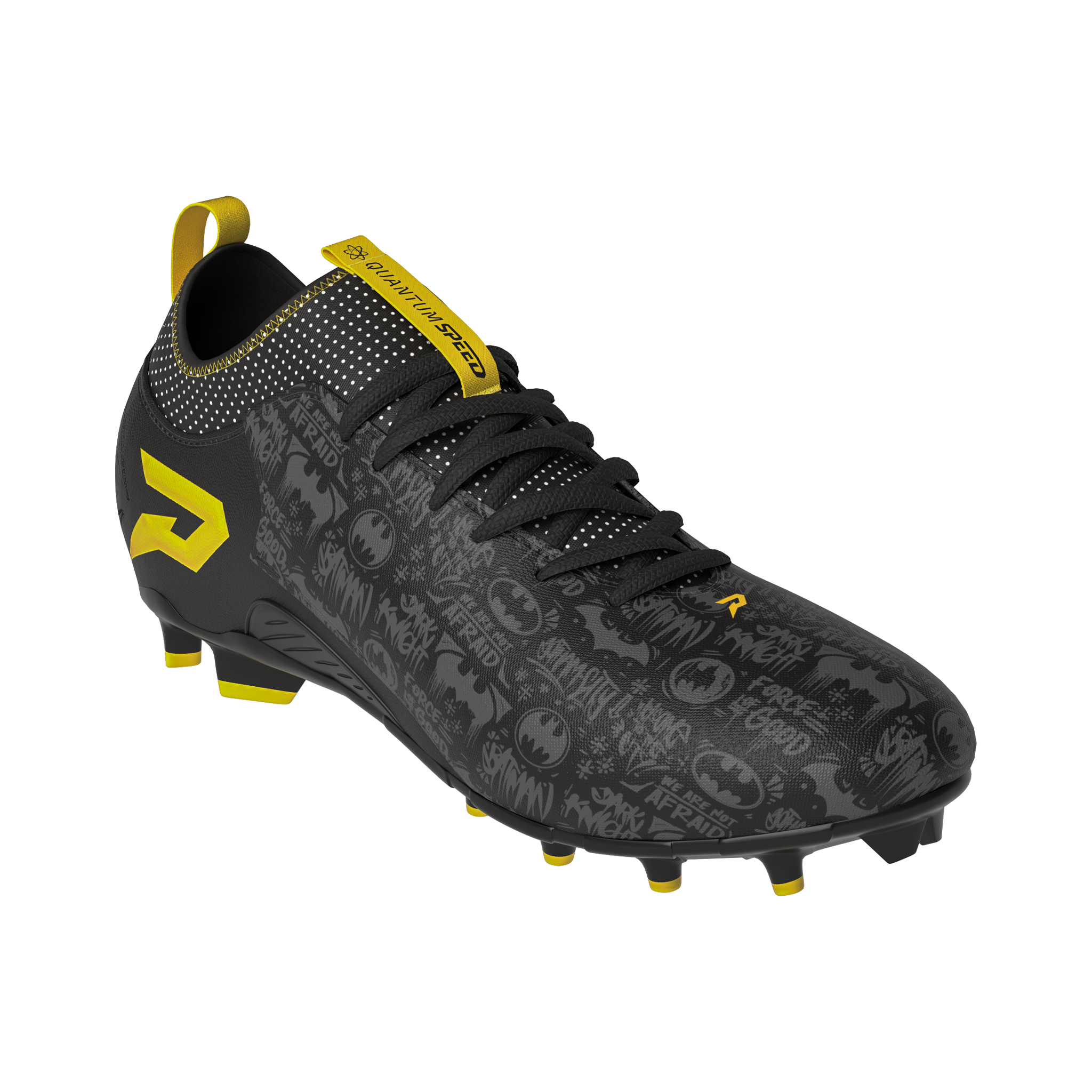 Quantum Speed Batman Football Cleats