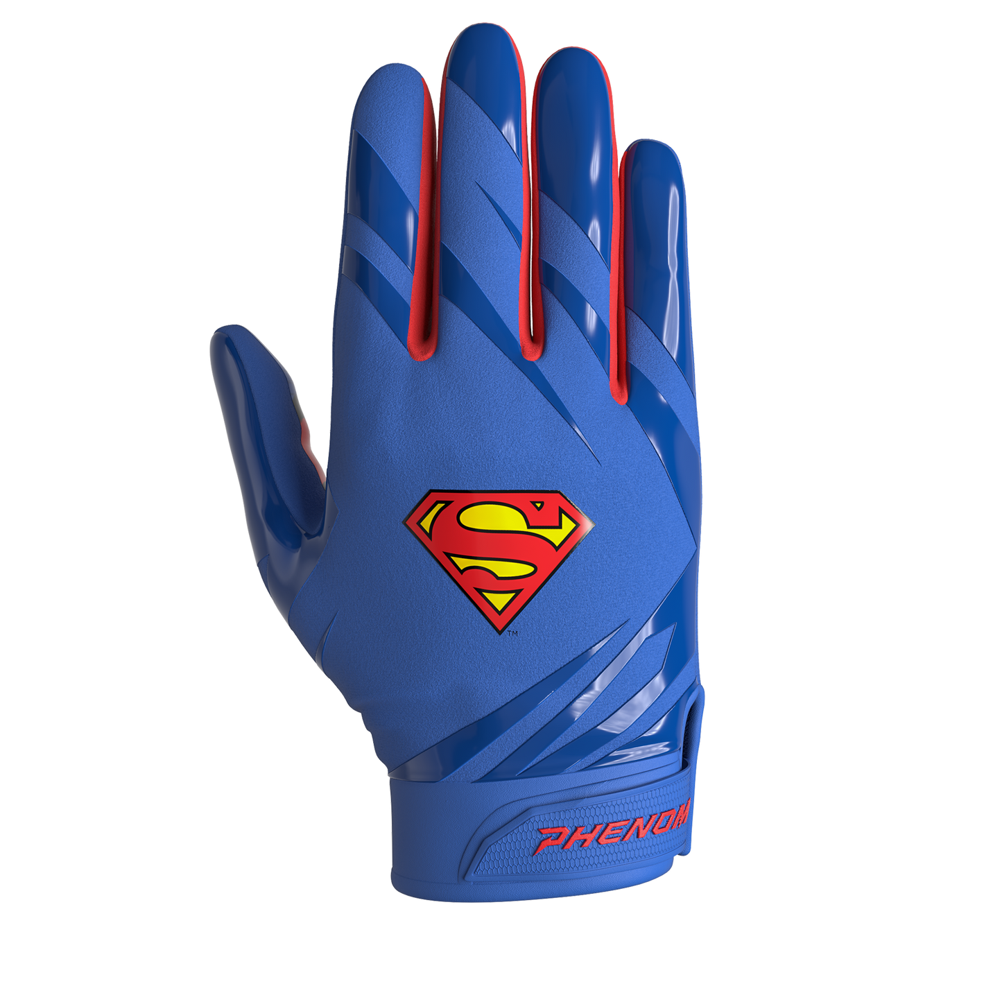Superman Football Gloves