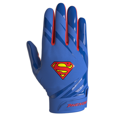 Superman Football Gloves