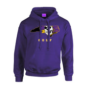 East Carolina Purple Golf Fleece Hoodie