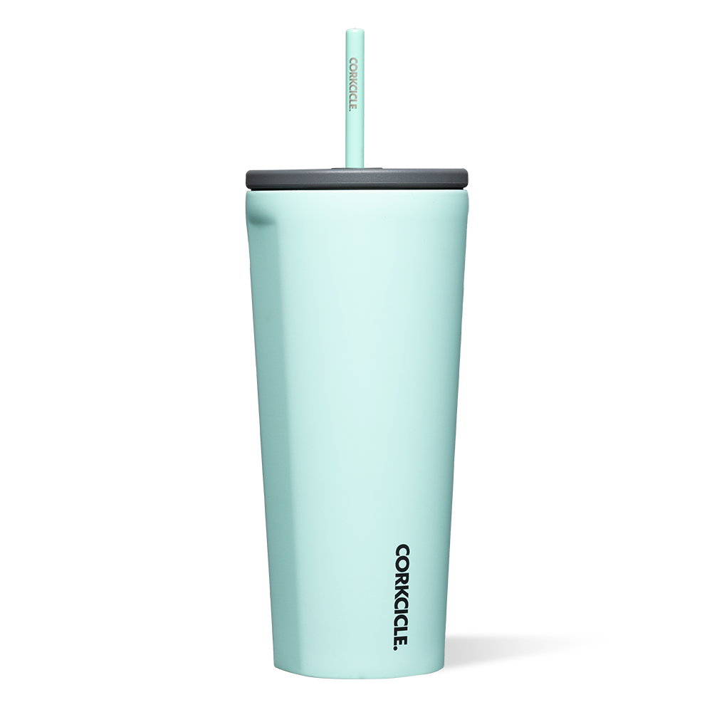 cold cup water tumbler with straw