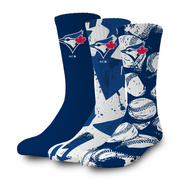 Toronto Blue Jays Primary 3 Pack Lifestyle Sock