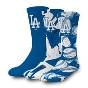 Los Angeles Dodgers Primary 3 Pack Lifestyle Socks