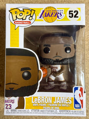 Funko Pop! Basketball Lebron James Dribbling #52 NBA Los Angeles LA Lakers