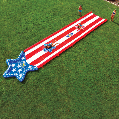 Americana Stars & Stripes Giant 40ft Backyard Super Slide