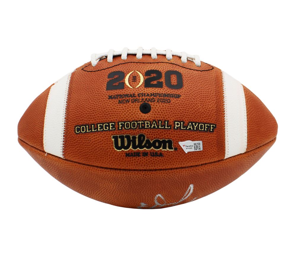 LSU Autographed Joe Burrow National Champions 2019 Official Football