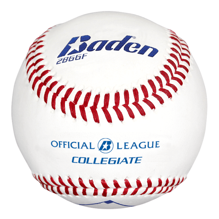 Official League Collegiate Flat Seam Baseballs (One Dozen)