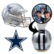 Dallas Cowboys NFL Mini Helmet - Picture Inside