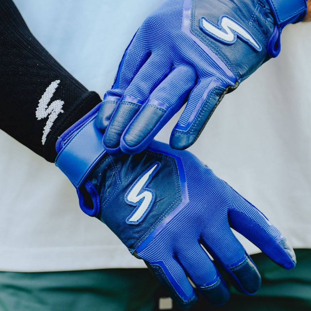 Color Crush Batting Gloves - Royal