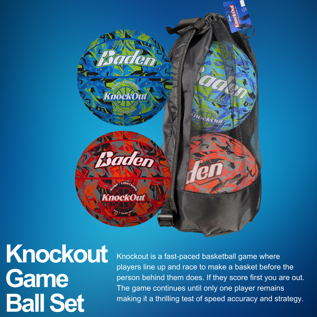 Knockout Game Ball Set (Bump/Lightning)