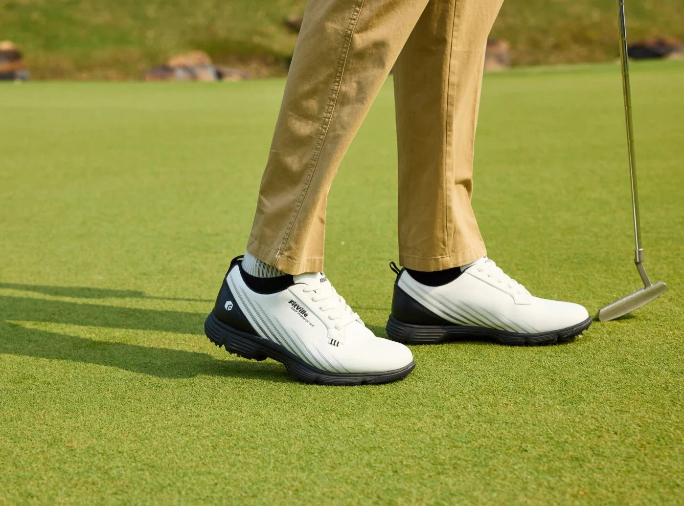 FitVille Men's GreenTread Golf Shoes V2 - 11