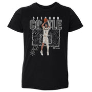 Stephon Castle San Antonio Spurs Shattered WHT Kids T-Shirt
