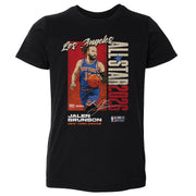 Jalen Brunson New York Knicks 2026 NBA All-star Vertical Wht Kids T-Shirt