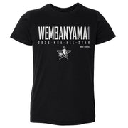 Victor Wembanyama San Antonio Spurs 2026 NBA All-Star Elite WHT Kids T-Shirt