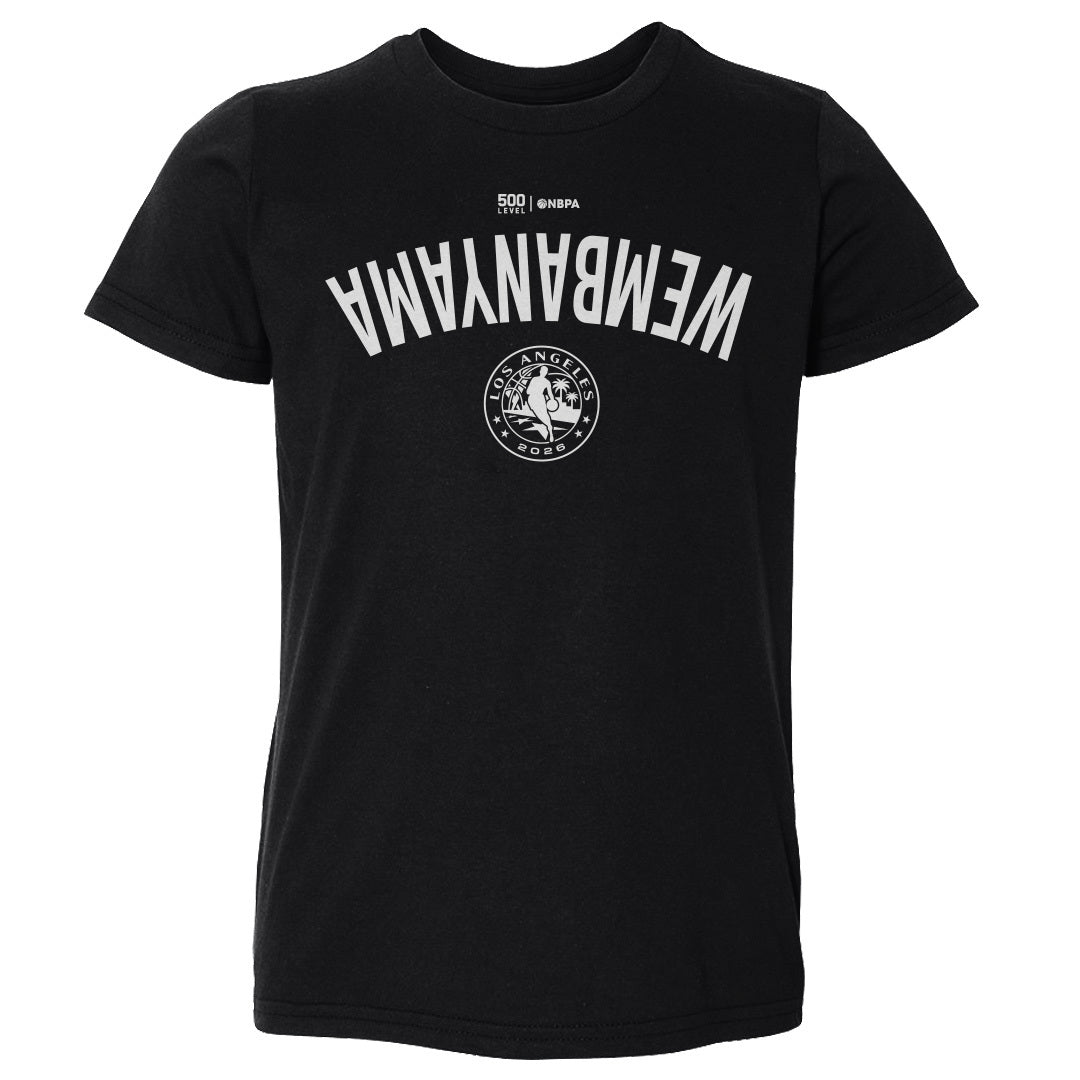 Victor Wembanyama San Antonio Spurs 2026 NBA All-star Invert Wht Kids T-Shirt