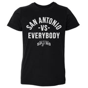 San Antonio Spurs Vs. Everybody WHT Kids T-Shirt