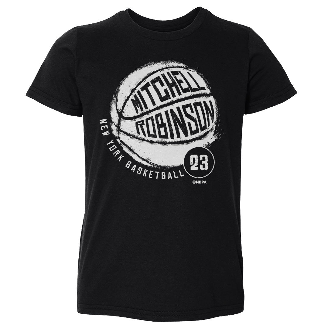 Mitchell Robinson New York Basketball WHT Kids Toddler T-Shirt