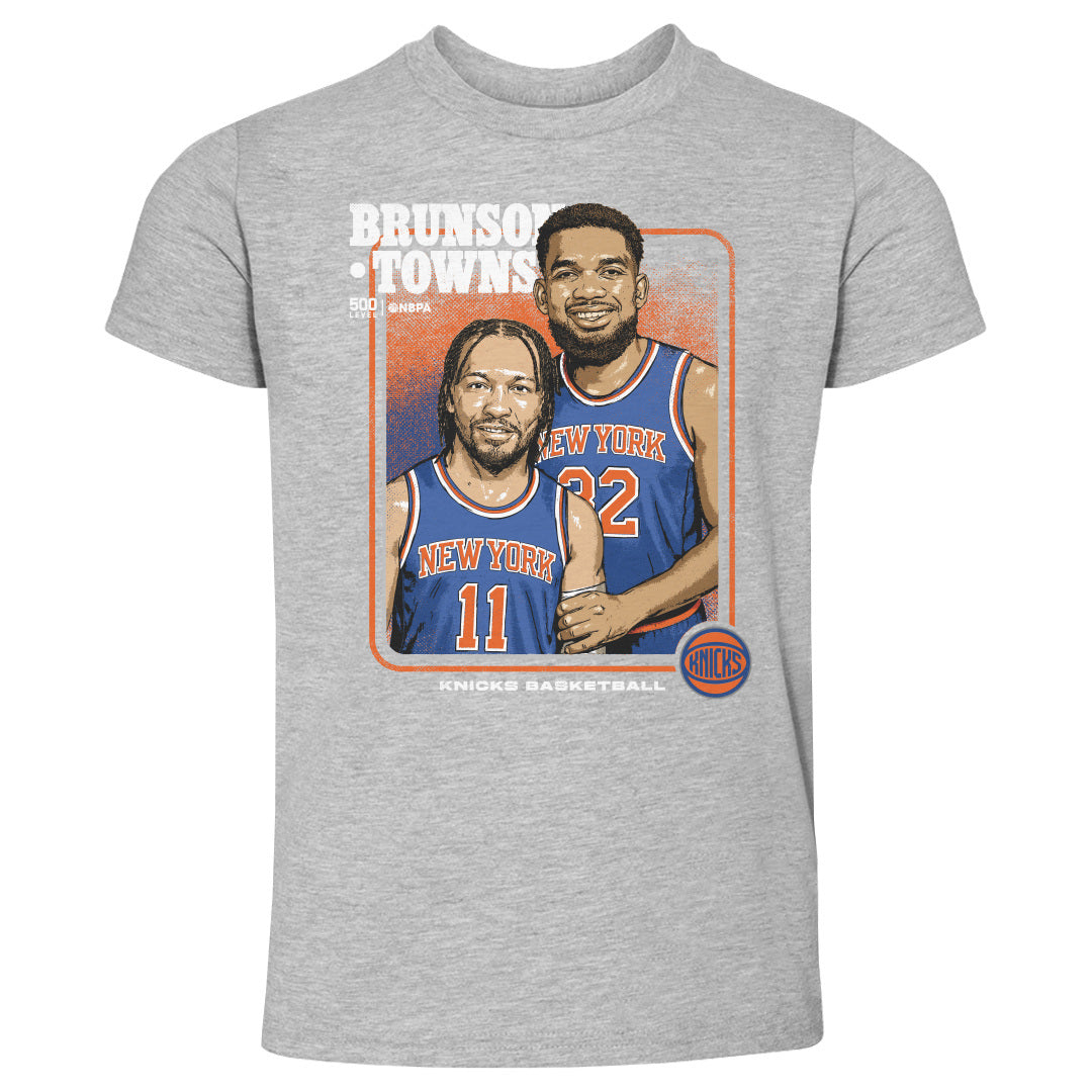 Jalen Brunson & Karl-anthony Towns New York Knicks Step Brothers Wht