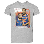Jalen Brunson & Karl-anthony Towns New York Knicks Step Brothers Wht