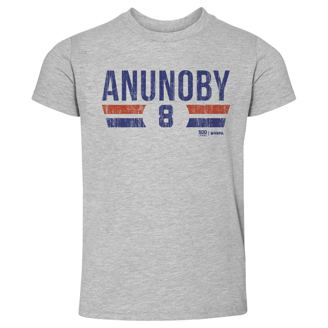 OG Anunoby New York Knicks Font Kids T-Shirt
