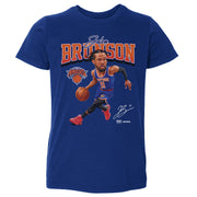 Jalen Brunson New York Knicks Caricature WHT Toddler T-Shirt