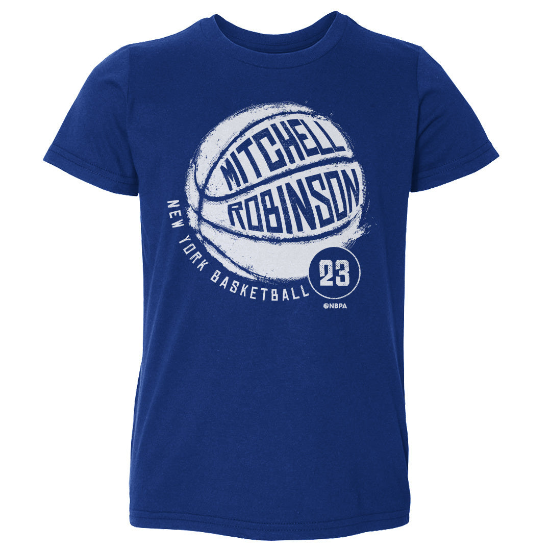 Mitchell Robinson New York Basketball WHT Kids Toddler T-Shirt