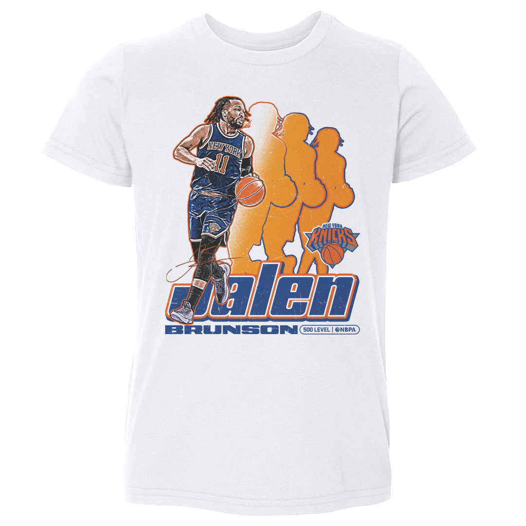 Jalen Brunson New York Knicks Retro Kids T-shirt