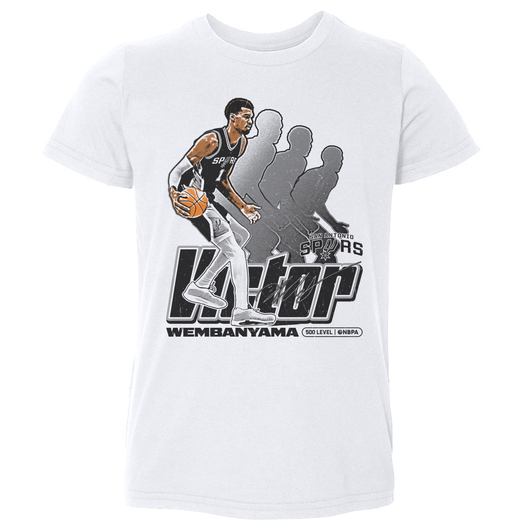 Victor Wembanyama San Antonio Spurs Retro Kids T-shirt