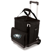 Philadelphia Eagles Cellar 6-Bottle Wine Carrier & Cooler Tote with Trolley