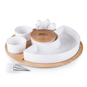 Seattle Seahawks Symphony Appetizer Serving Tray Set