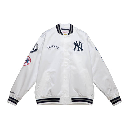 New York Yankees City Collection Lightweight Satin Jacket