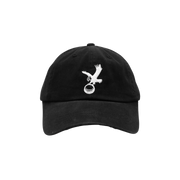 Baseball Hat with Black Icon