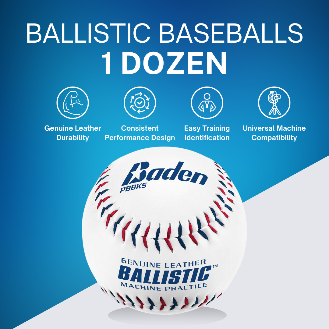 Ballistic Baseballs (One Dozen)