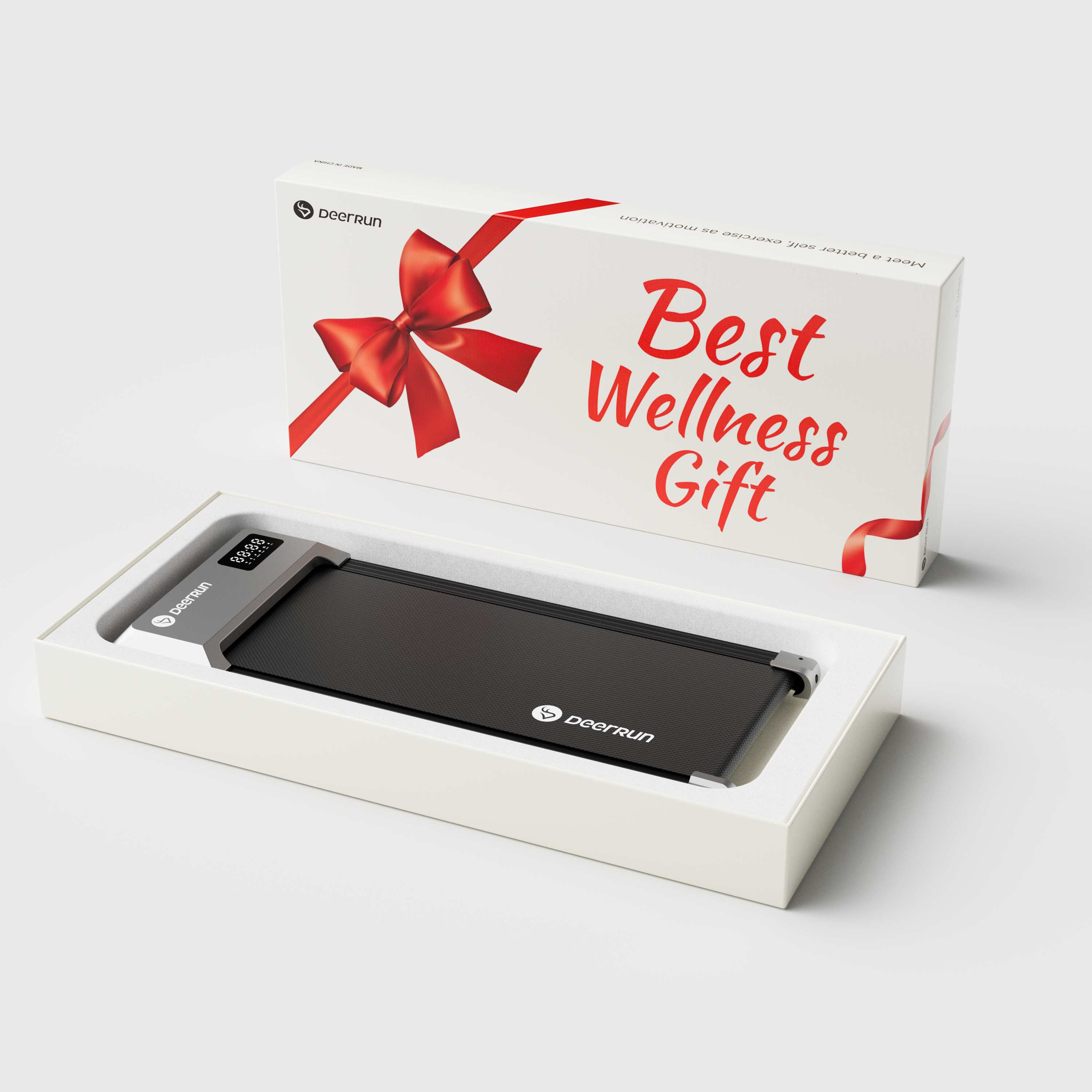 DeerRun Q1 Urban Mini Under-Desk Treadmill with Remote Control