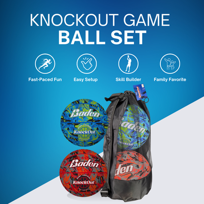 Knockout Game Ball Set (Bump/Lightning)