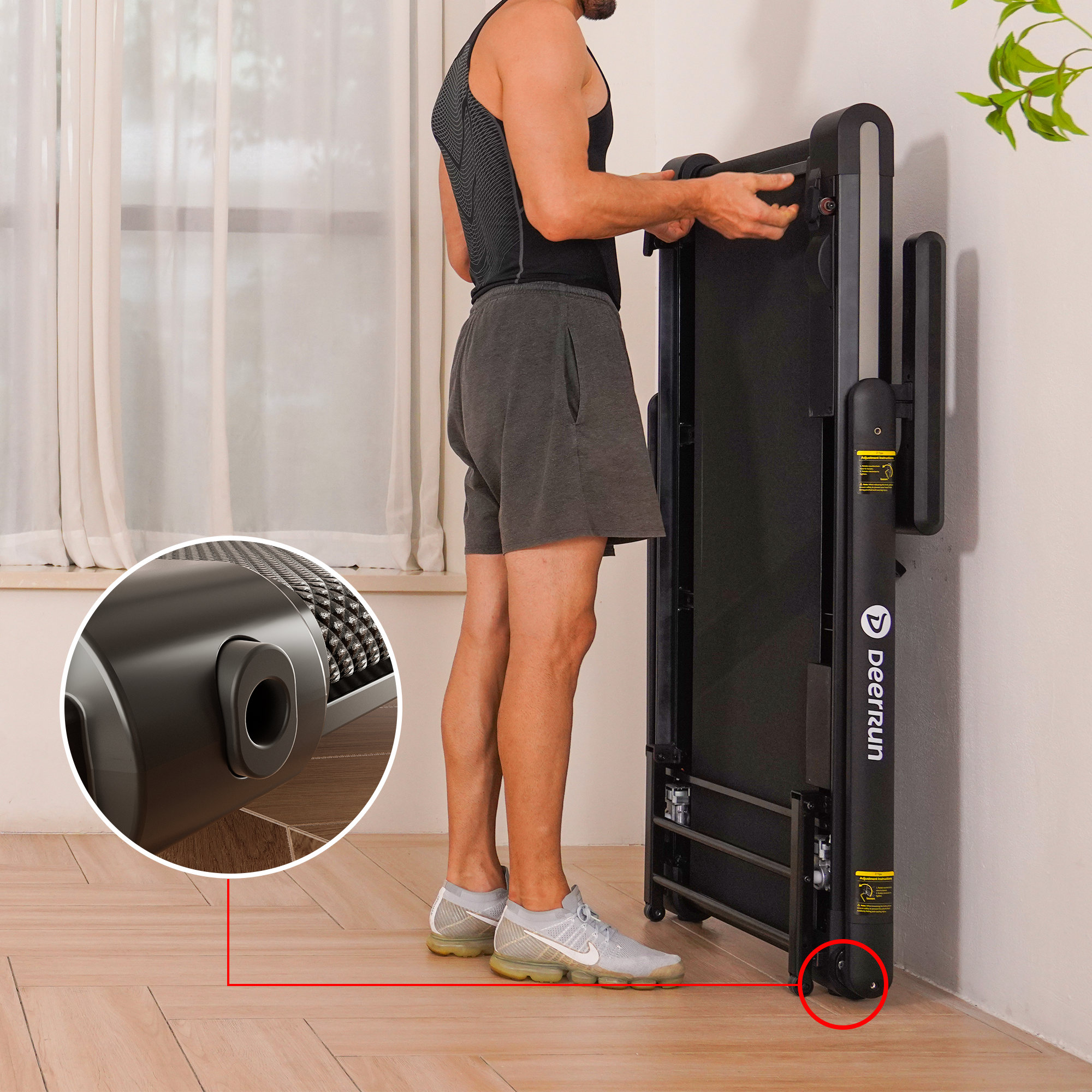 X20 Treadmill with 15% Auto Incline Full Running Deck Treadmill