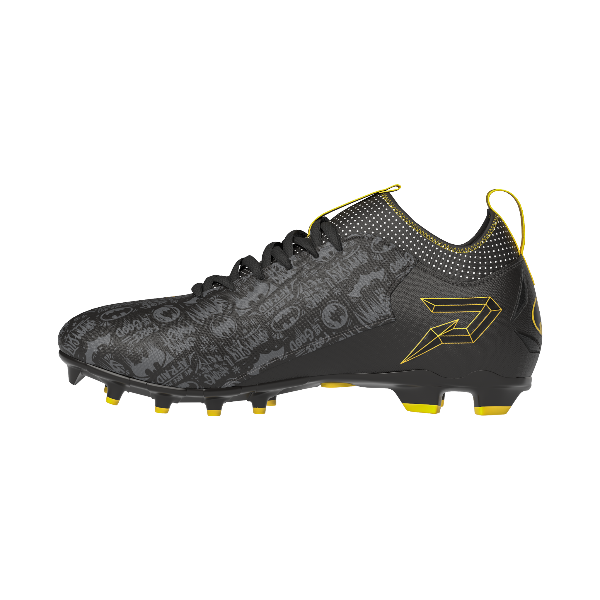 Quantum Speed Batman Football Cleats