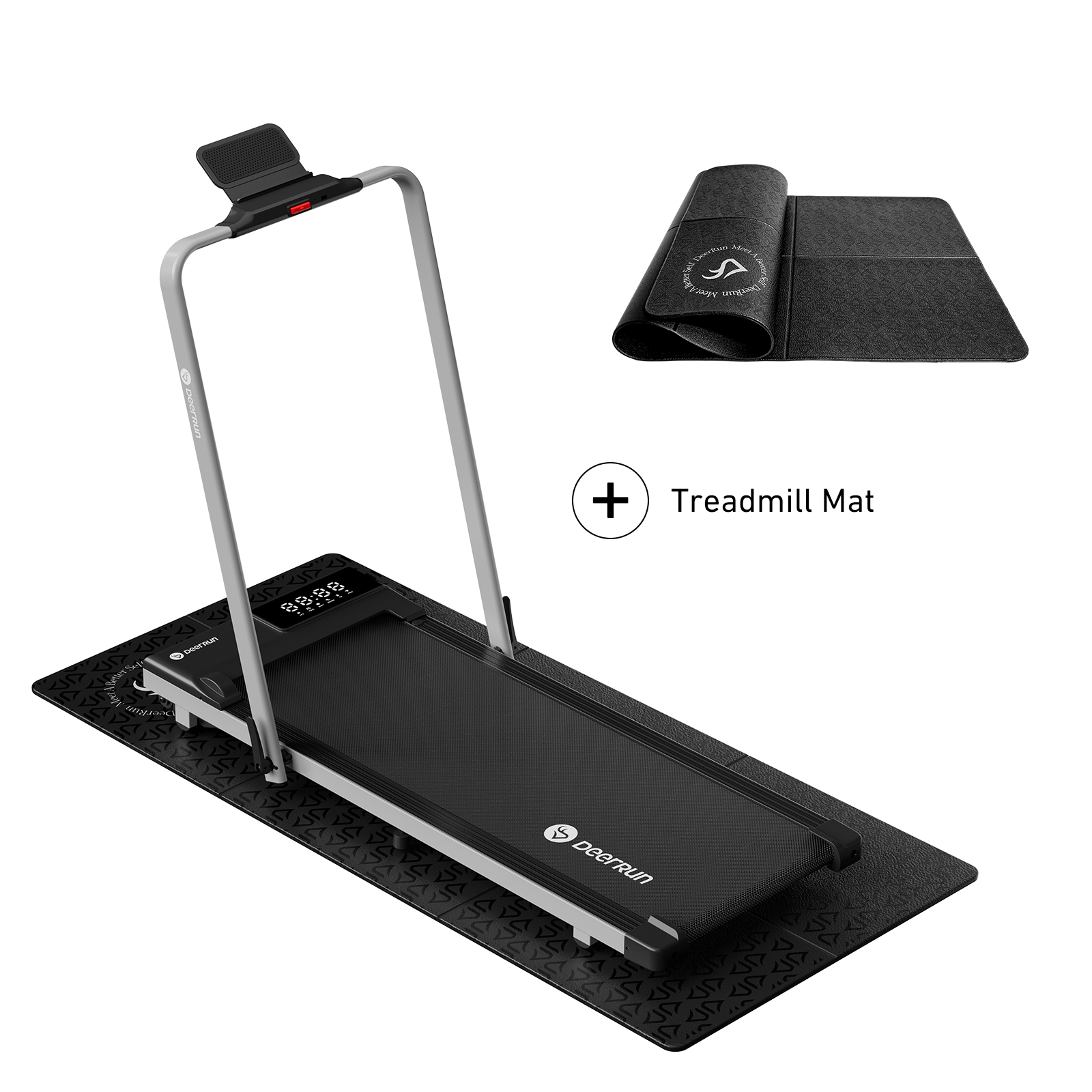 DeerRun® A5 Pro Smart 2-in-1 Folding Treadmill