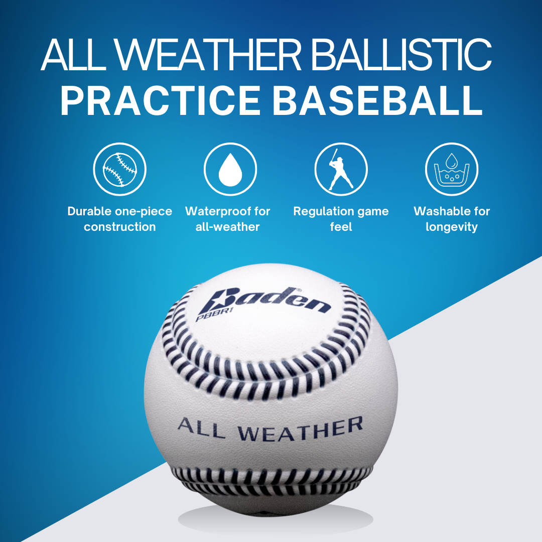 All Weather Ballistic Practice Baseball (One Dozen)