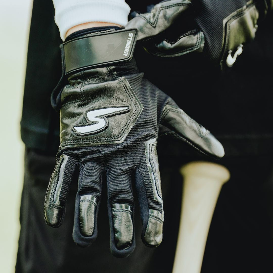Sting Squad Batting Gloves - Black Out