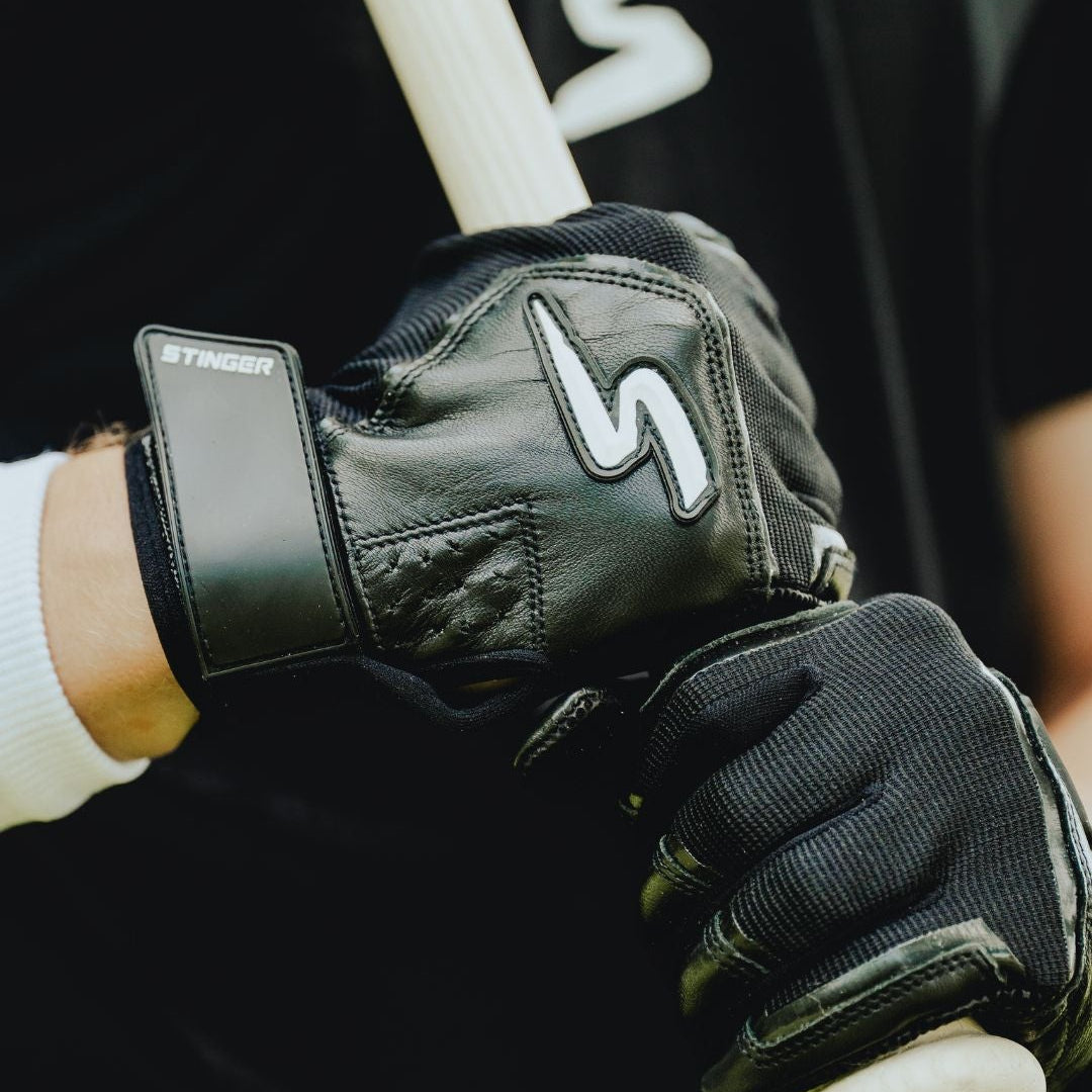 Sting Squad Batting Gloves - Black Out