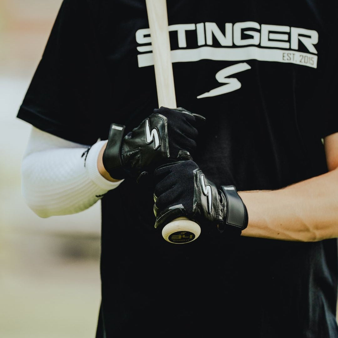 Sting Squad Batting Gloves - Black Out