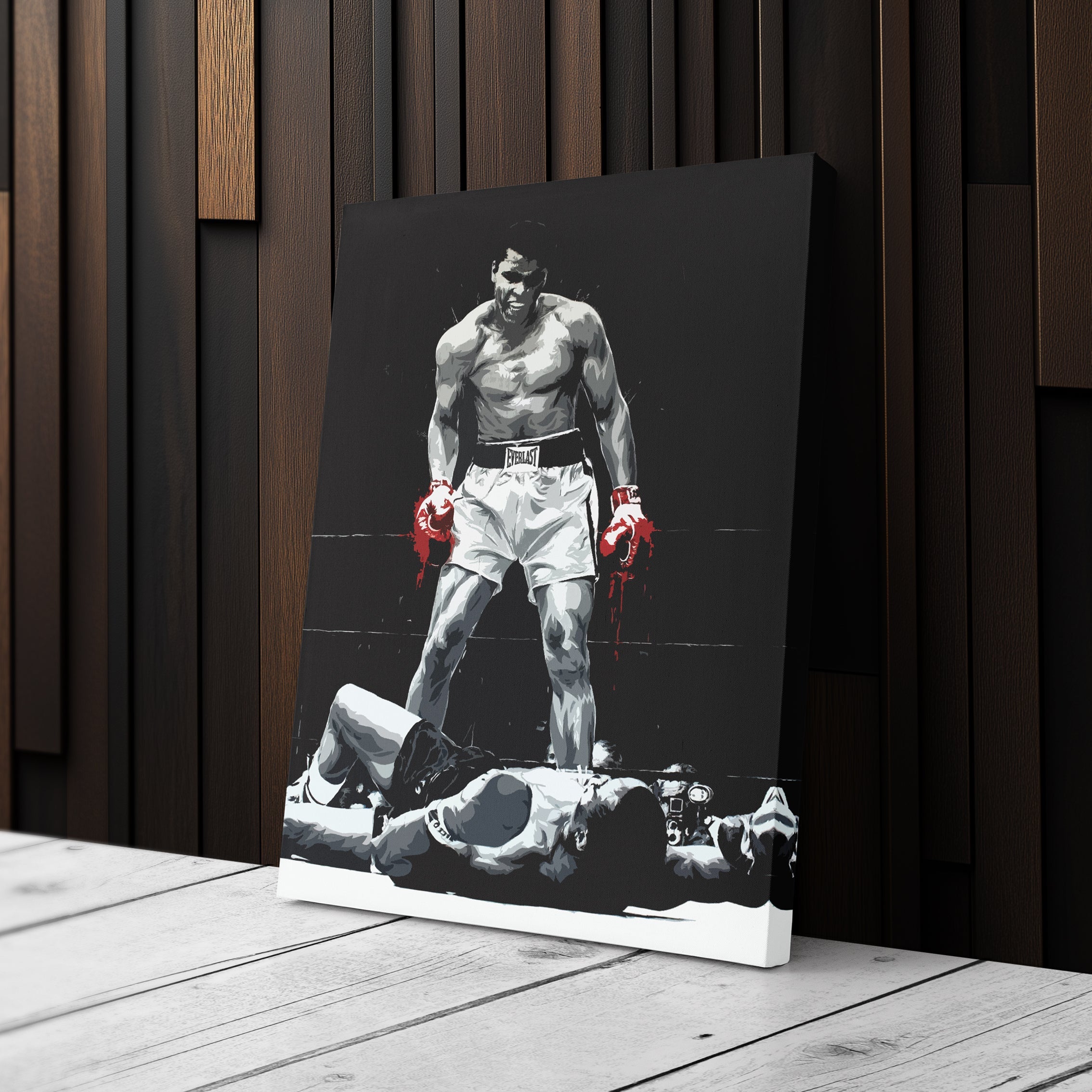 Muhammad Ali Boxing Canvas Wall Art