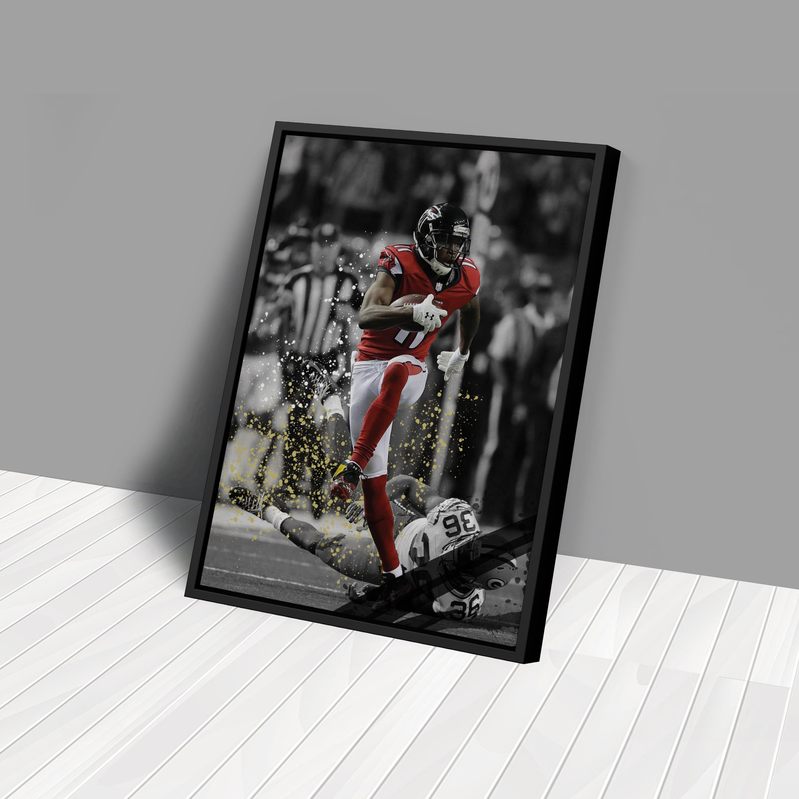 2016 NFC Championship Atlanta Falcons Canvas Wall Art