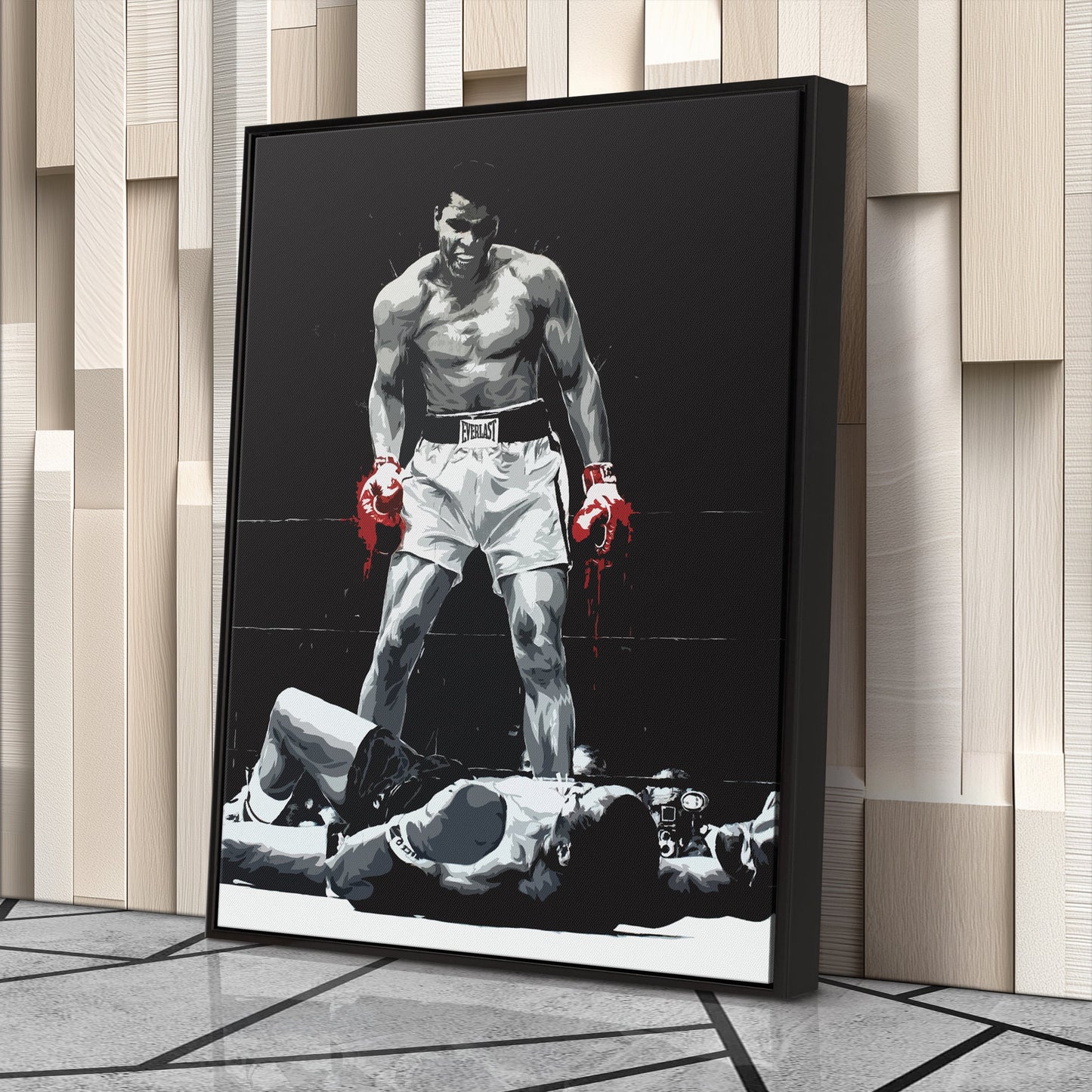 Muhammad Ali Boxing Canvas Wall Art